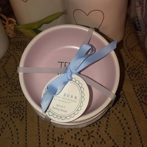 Rae Dunn JELLY BEANS/BUNNY TREATS/EASTER EGGS Set of 3 Tasting Bowls